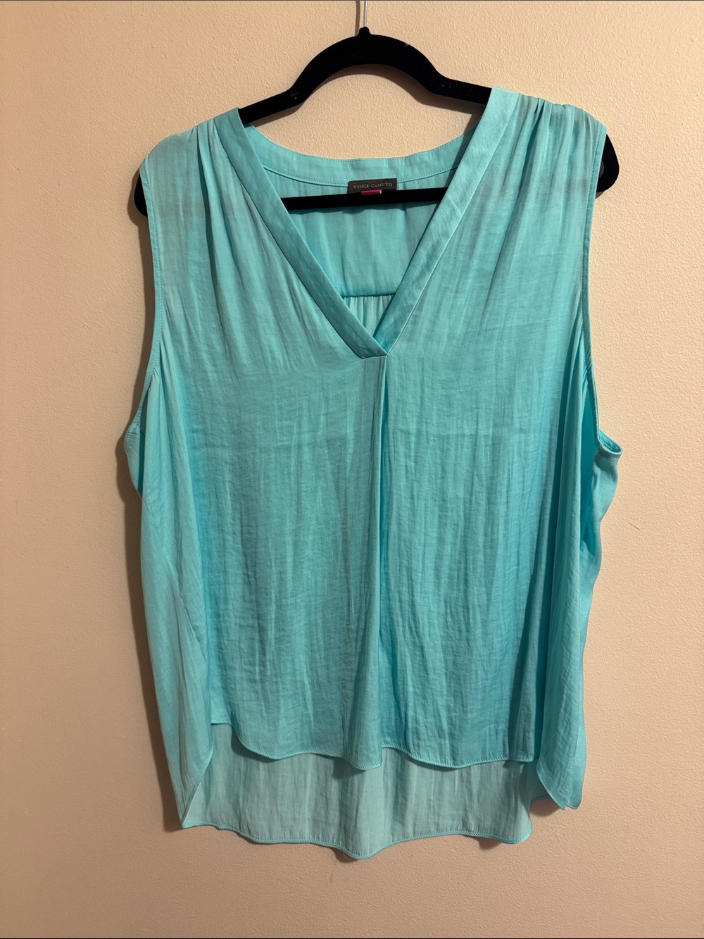 Vince Camuto sleeveless blouse - teal size XL